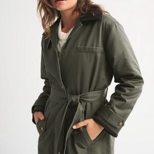 Abercrombie Waxed Mac Coat